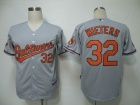 Baltimore Orioles #32 Matt Wieters Gray Cool Base Jerseys