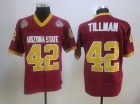 Arizona State Sun Devils #42 Pat Tillman Maroon 1997 Rose Bowl Patch NCAA Football Jerseys