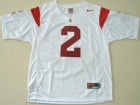 Nike USC Trojans #2 Robert Woods White Jerseys