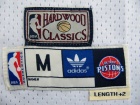 Detroit Pistons #10 Dennis Rodman White Hardwood Classics Swingman Jerseys