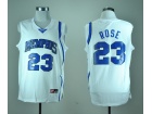 Memphis Tigers #23 Derrick Rose White Jerseys