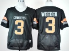 Oklahoma State Cowboys #3 Brandon Weeden Black Nike NCAA Jersey