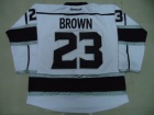 Los Angeles Kings #23 Dustin Brown White Jerseys