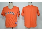 San Francisco Giants Blank Orange Cool Base Jerseys