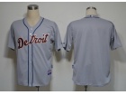 Detroit Tigers Blank Gray Cool Base Jersey