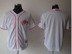 Cincinnati Reds Blank White Cool Base Jerseys