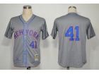 New York Mets #41 Tom Seaver Grey M&N 1969 Jerseys