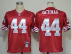 San Francisco 49ers #44 Rathman Red M&N Jerseys