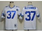 Seattle Seahawks #37 Shaun Alexander White Throwback Jerseys