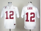 Stanford Cardinals #12 Andrew Luck White NCAA Football Jerseys