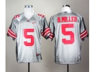 Nike Ohio State Buckeyes #5 Braxton Miller Grey College Football Jerseys