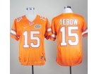 Nike Florida Gators #15 Tim Tebow Orange College Football Jerseys