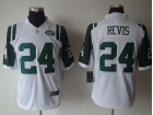 New York Jets #24 Revis White Nike Limited Jerseys