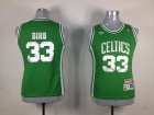 Boston Celtics #33 Bird Green Women  Jerseys