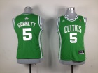 Boston Celtics #5 Garnett Green Women Jerseys