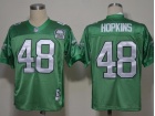 Philadelphia Eagles #48 Hopkins Green M&N Jerseys