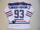 Edmonton Oilers #93 Nugent-Hopkins White Jersey