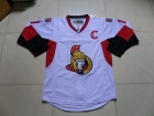 Ottawa Senators #11 Alfredsson White with C Patch Jersey