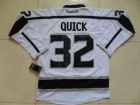 Los Angeles Kings #32 Quick White Jerseys