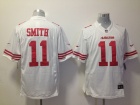 San Francisco 49ers #11 Smith White Nike Limited Jerseys