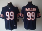 Chicago Bears #99 Mcclellin Blue Nike Limited Jerseys