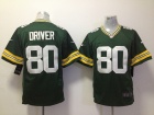 Green Bay Packers #80 Driver Green Nike Limited Jerseys