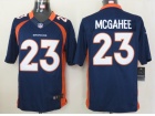 Denver Broncos #23 Mcgahee Blue Nike Limited Jerseys