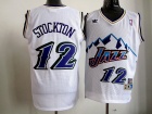 Utah Jazz #12 Stockton White Swingman Jerseys