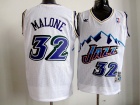 Utah Jazz #32 Malone White Mountain Hardwood Classic Swingman Jerseys