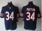 Chicago Bears #34 Payton Blue Nike Limited Jerseys