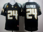 Nike Oregon Ducks #24 Kenjon Barner Black Elite Pac-12 NCAA Jersey