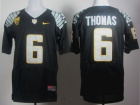 Nike Oregon Ducks #6 De'Anthony Thomas Black Elite Pac-12 2012 NCAA Jersey