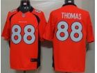 Denver Broncos #88 Thomas Orange Nike Limited Jerseys