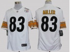 Pittsburgh Steelers #83 Miller White Nike Limited Jerseys