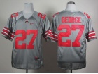 Nike Ohio State Buckeyes #27 Eddie George Grey College Football Jersey