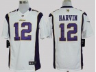 Minnesota Vikings #12 Harvin White Nike Limited Jerseys