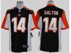 Cincinnati Bengals #14 Dalton Black Nike Limited Jerseys