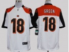 Cincinnati Bengals #18 Green White Nike Limited Jerseys