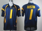 Nike West Virginia Mountaineers #1 Tavon Austin Blue College Football Jerseys