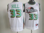 Detroit Pistons #33 Hill White Jerseys