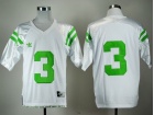 Addidas Norte Dame Fighting Irish #3 White Under The Lights College Football Jersey