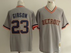 Detroit Tigers #23 Willie Horton Grey Cooperstown Throwback Jersey