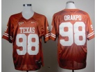 Nike Texas Longhorns  #98  Orakpo Orange College Basketball Jerseys