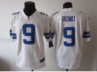 Dallas Cowboys #9 Romo White Nike Limited Jerseys