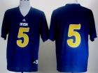 Addidas Norte Dame Fighting Irish #5 Manti Te'o Navy Blue 2012 Shamrock Series Football Jersey