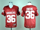 Oklahoma Sooners #36 Steve Owens Red NCAA Football Jerseys