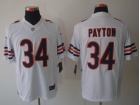 Chicago Bears #34 Payton White Nike Limited Jerseys