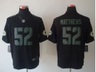 Green Bay Packers #52 Matthews Nike Impact Limited Black Jerseys