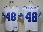 Dallas Cowboys #48 Johnston White Legends  Jerseys