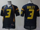 Nike West Virginia Mountaineers #3 Stedman Bailey Blue College Football Jerseys